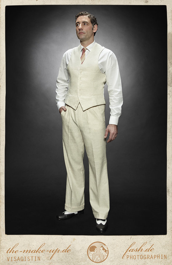 Casablanca linen vest and pants