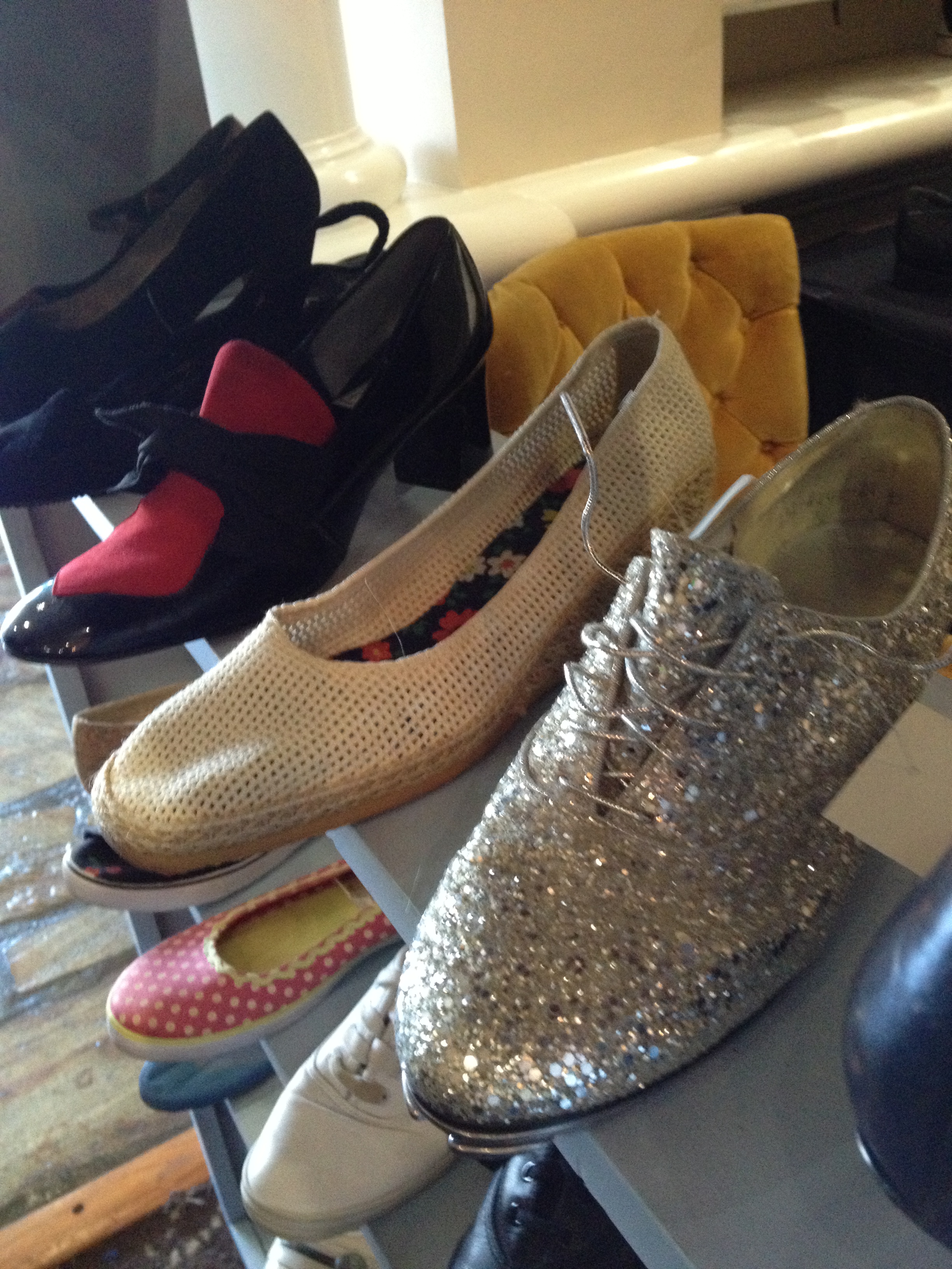 sparkly tap shoes